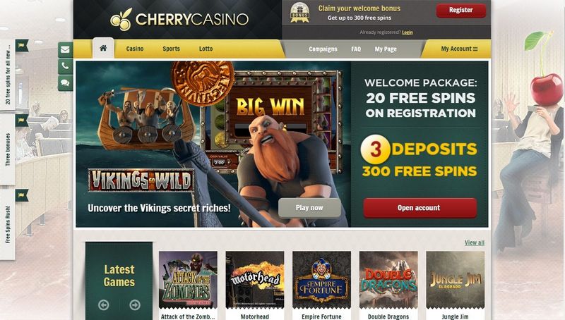 Recension av Cherry Casino Recension av Cherry Casino