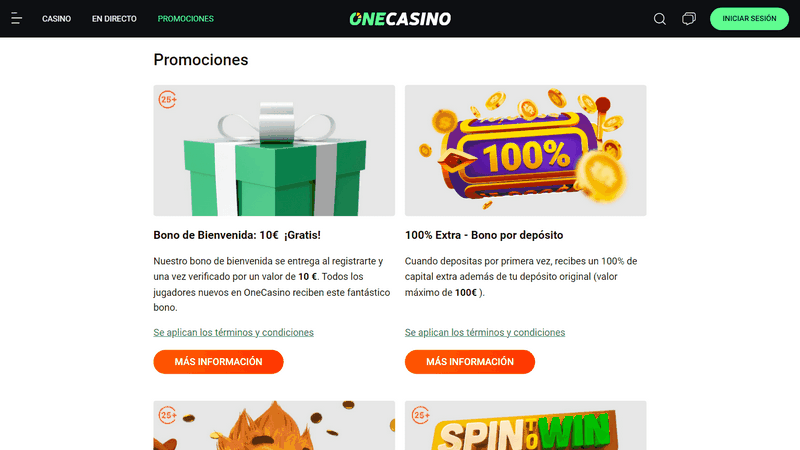 Reseña de One Casino